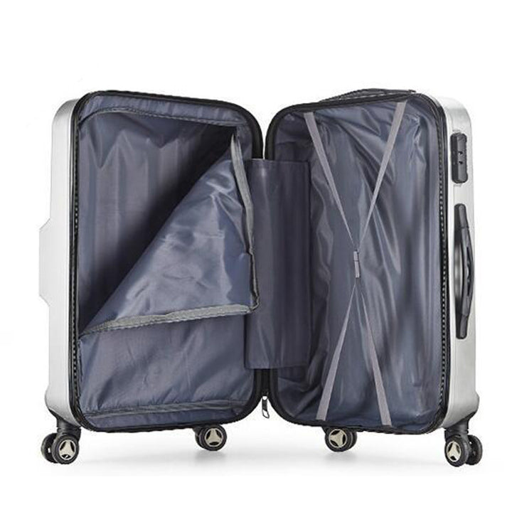 Men's Premium Aluminum Rolling Travel Case Skanto