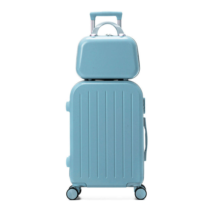 Dual-Layer Hard-Shell Travel Suitcase Skanto
