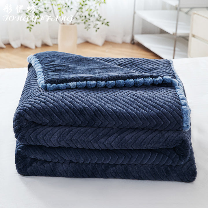 Damer høy kvalitet mikrofiber koseteppe Skanto
