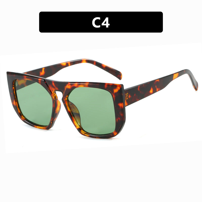 Dame firkantet motes solbrille Skanto