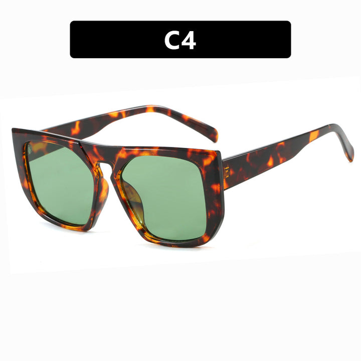 Dame firkantet motes solbrille Skanto