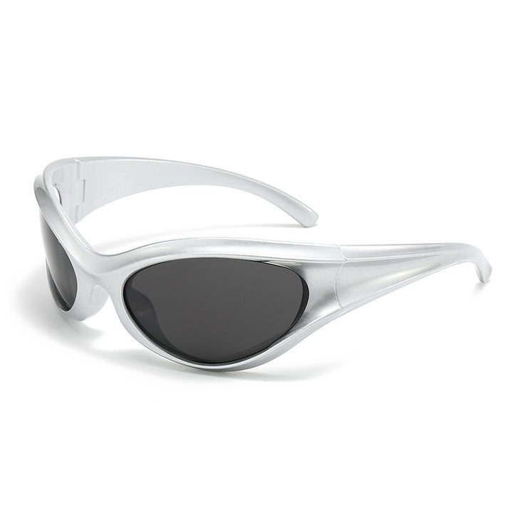 Dame sporty solbriller med aerodynamisk design og UV-beskyttelse Skanto
