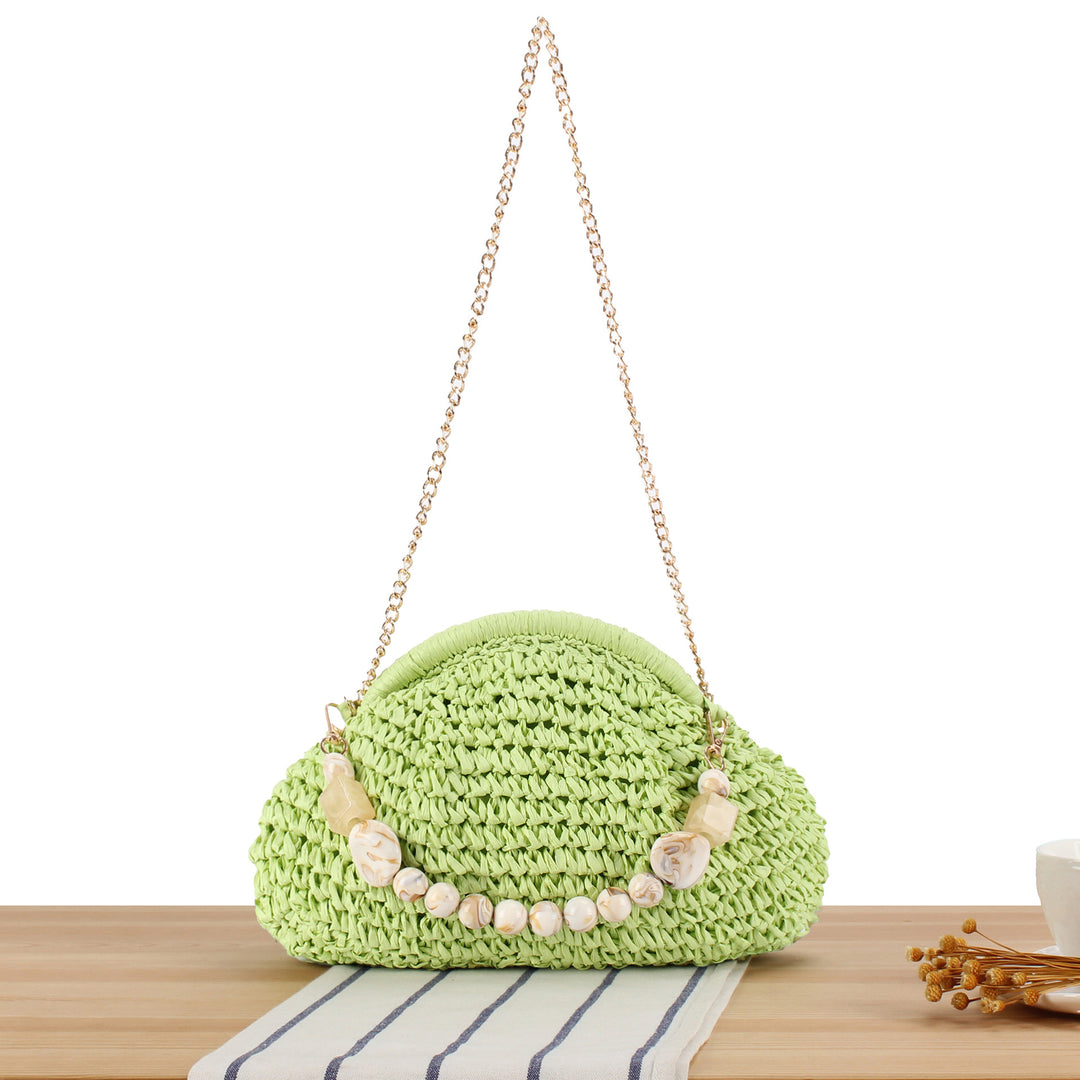 Um backpack med dekorativt skjell-design Skanto