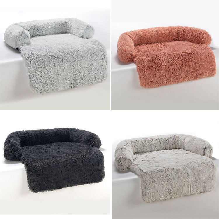 Unisex Luksuriøs Plysj Hundeseng Skanto