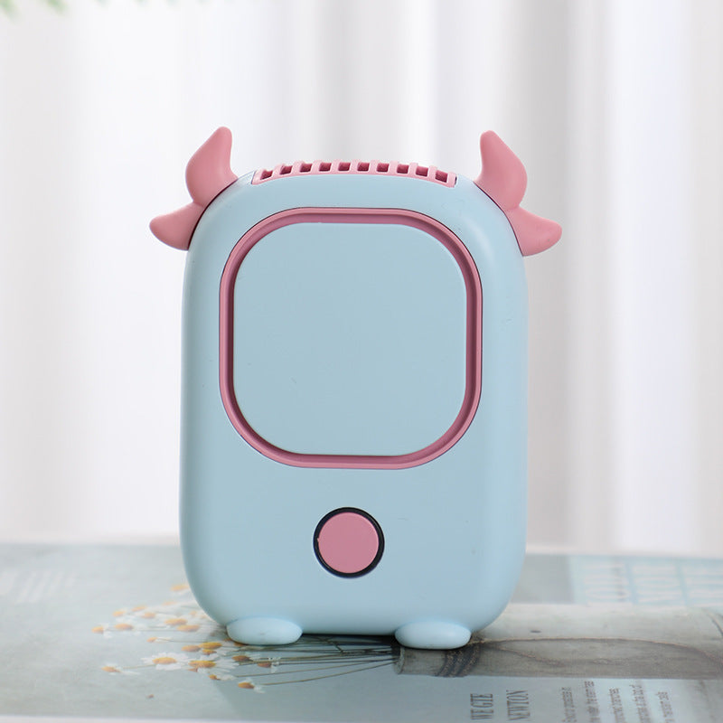Mini bærbar ku-formet USB vifte Skanto