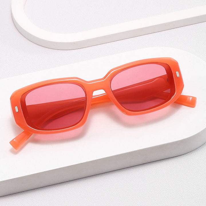 Damer oversized moteriktig solbrille Skanto