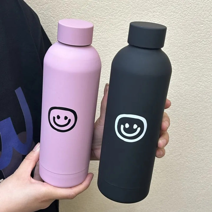 Dame-isoleringsflaske med kreativt Smiley-design Skanto