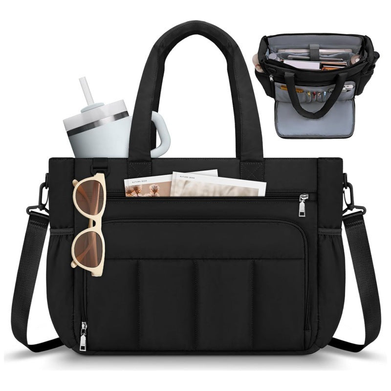 Praktisk laptop-veske med organizer Skanto