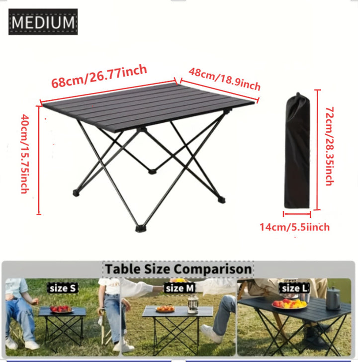 Dame Lett Campingfaltbord Skanto