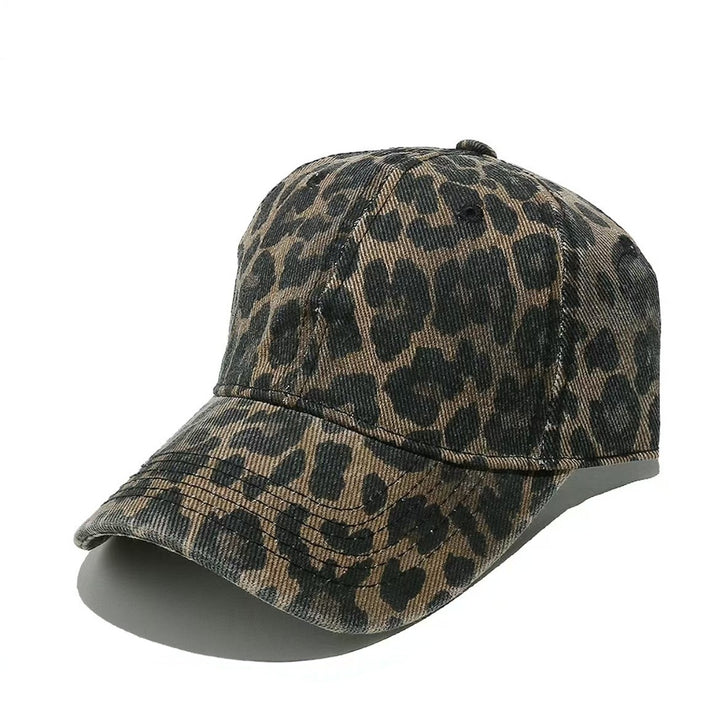 Kvinnenes stilige dyreprint baseball cap Skanto