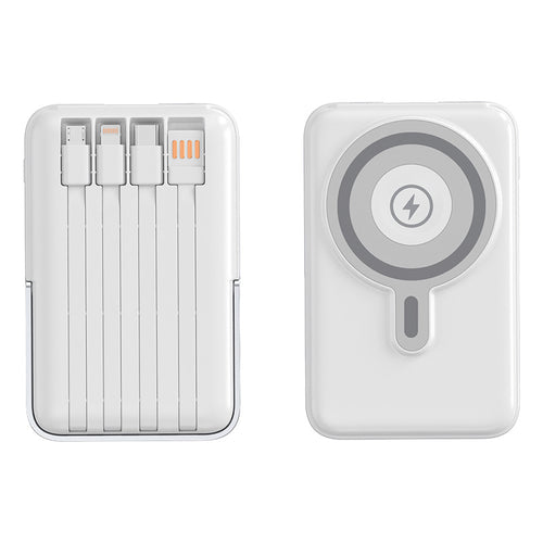 Bærbar Magnet Powerbank med hurtigladerfunksjon og LED-skjerm Skanto