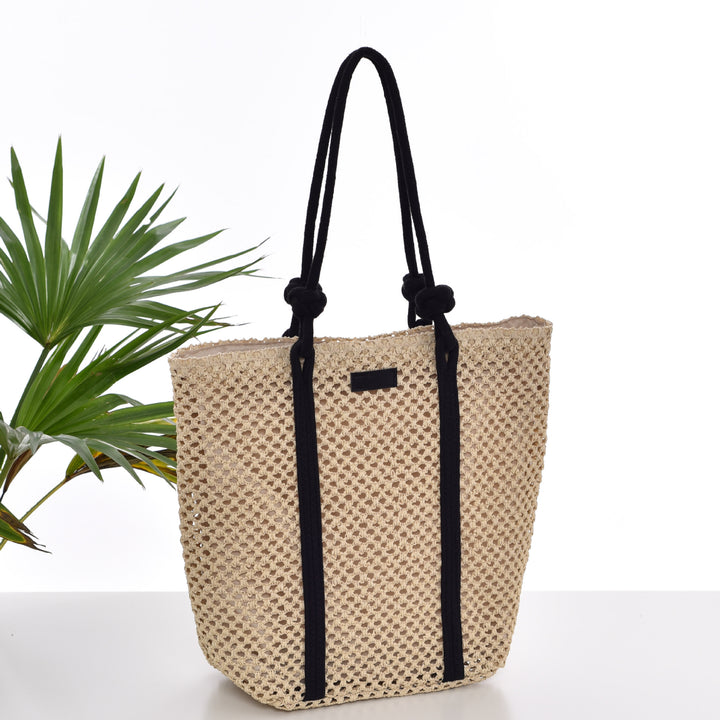 Håndveske med moderne nettdesign Skanto