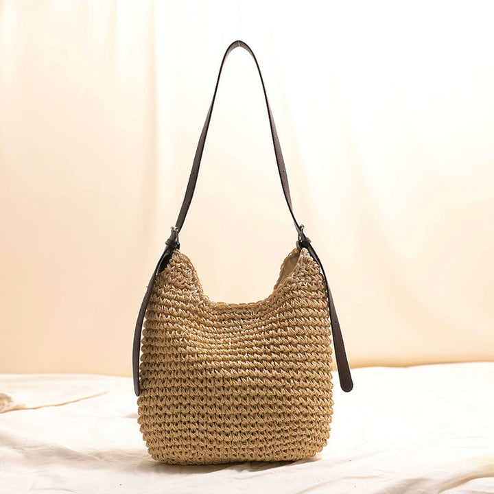 Lett handbag med bred skulderstropp Skanto