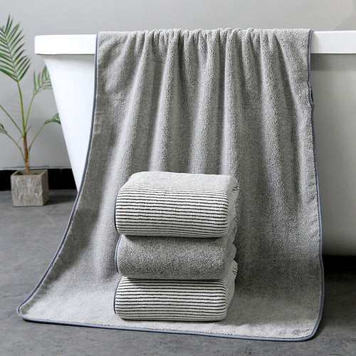 Terry Cleaning Cloth with Stylish Stripe Pattern Skanto