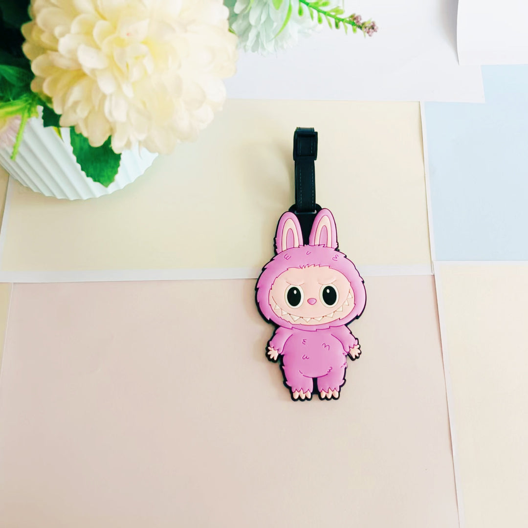 Unisex Cute Cartoon Rabbit Luggage Tag Skanto