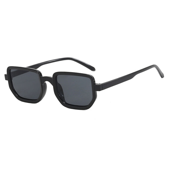 Dame geometrisk solbrille med moderne ramme og beskyttende glass Skanto