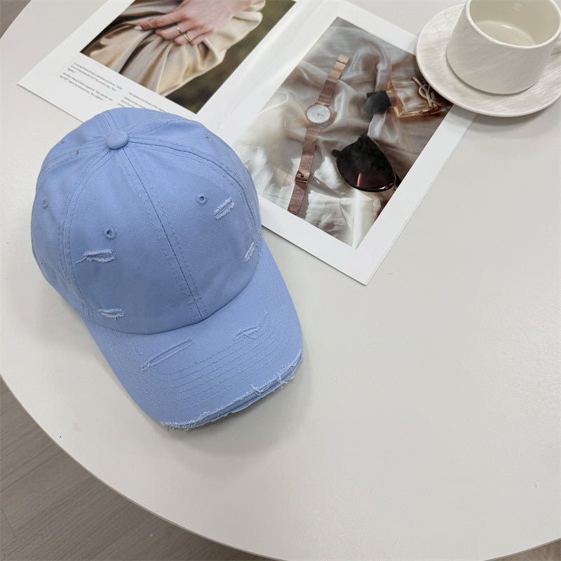 Herre Slitt Vintage-Stil Baseball Caps Skanto