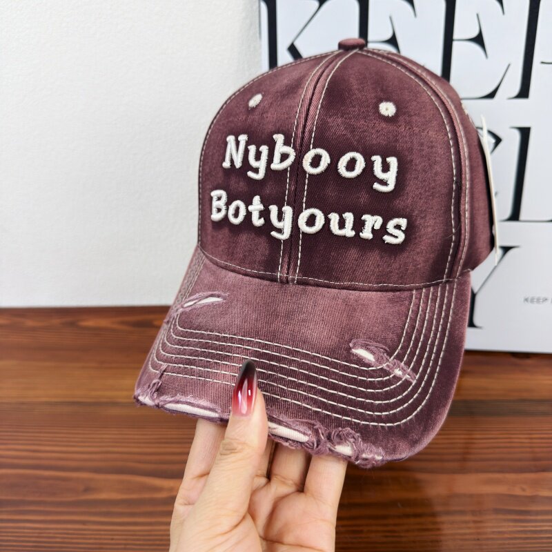 Kvinne Slitt Justerbar Baseball Caps Skanto