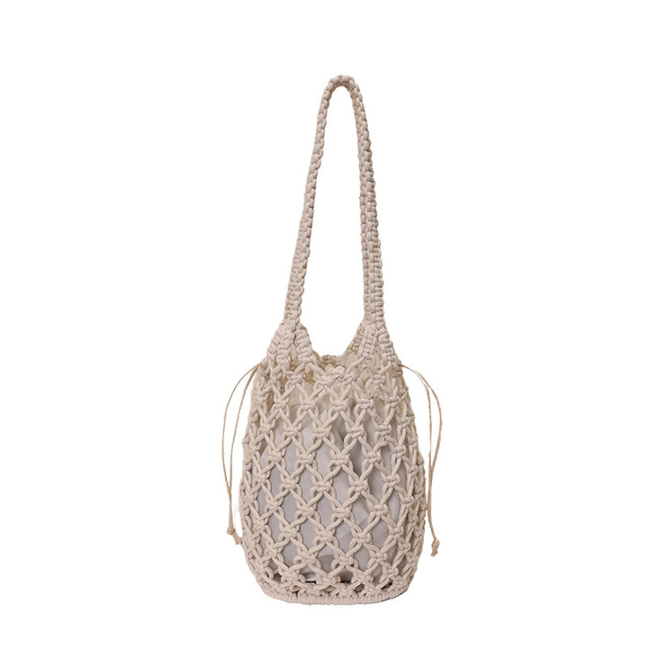 Stilig Makramee Tote Bag Skanto