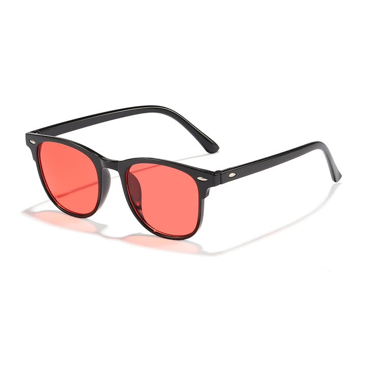 Dame trendy Gjennomsiktig Solbrille Skanto