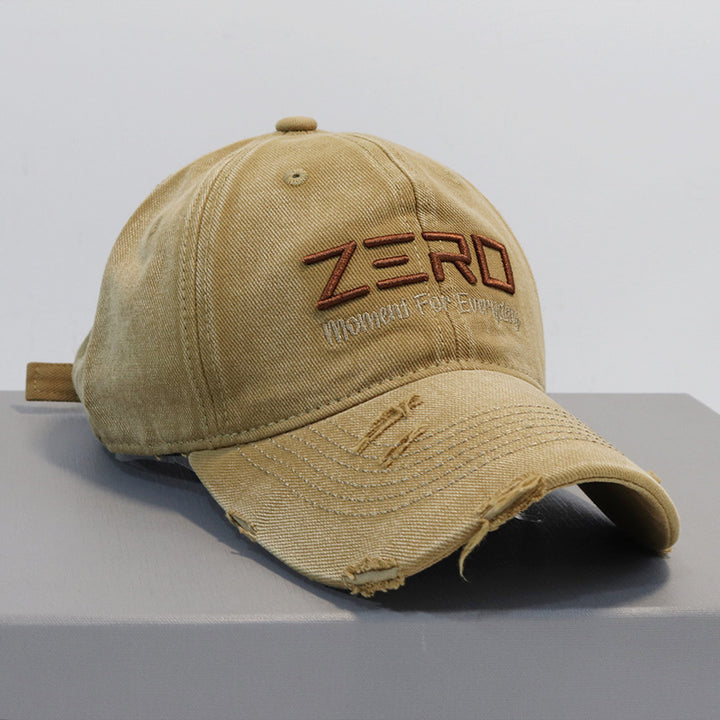 Herre Slittet Bomull Baseball Caps Skanto 1784270076