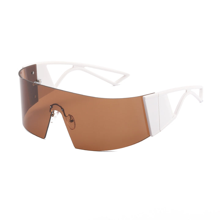 Dame sporty solbriller i futuristisk design Skanto