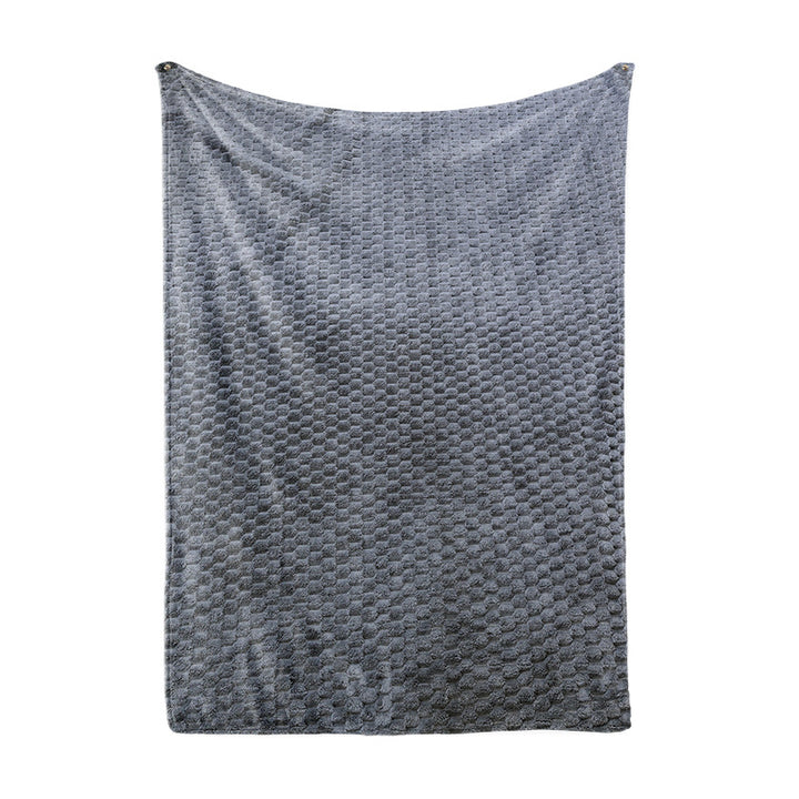 Damer Koselig Mikrofiber Hurtigskiftepledd i moderne rutemønster Skanto