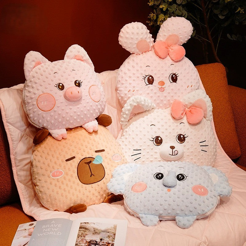 Cuddle Ready Søt Tegneseriepute Skantoanket | Skanto
