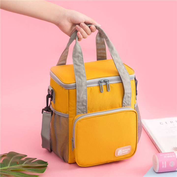 Dame Isolert Termo-Lunchbag med ekstra romsystem Skanto