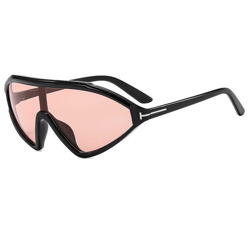 Dame sport solbrille med aerodynamisk design og UV-beskyttelse Skanto