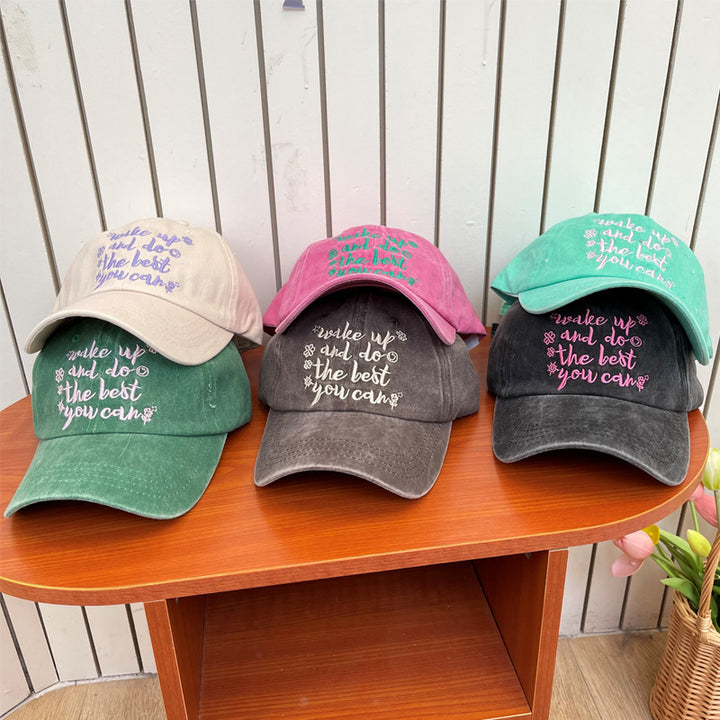 Dame Relaxed Fit Bomull Cap Skanto