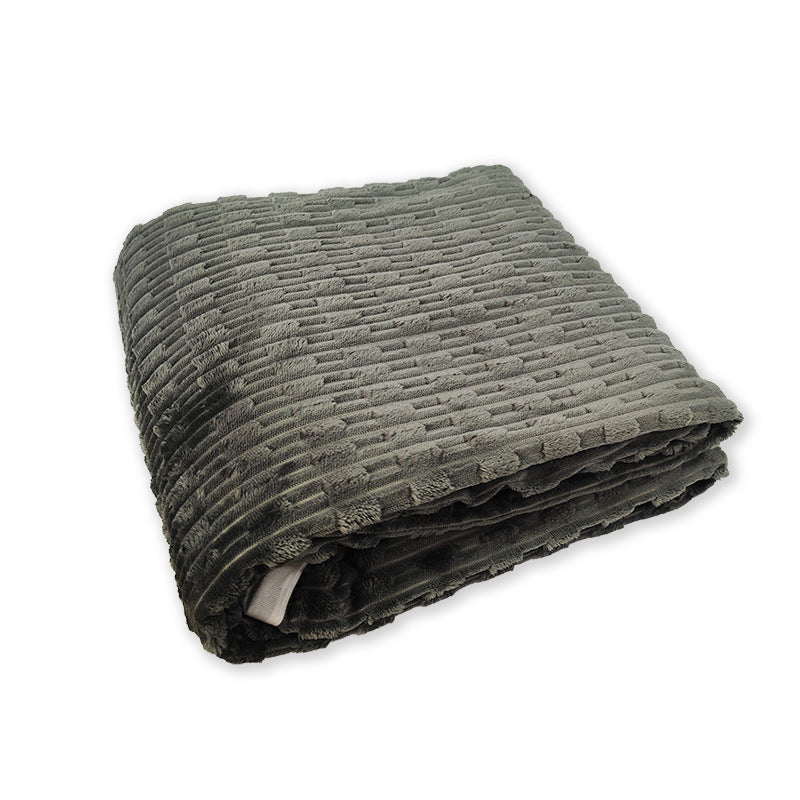 Dame luksuriøs mikrofiber koseteppe Skanto