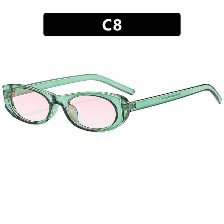 Dame moderne Cat-Eye solbriller i trendy design Skanto