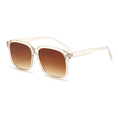 Dame Kvadratisk Solbrille med robust ramme og UV-beskyttelse Skanto