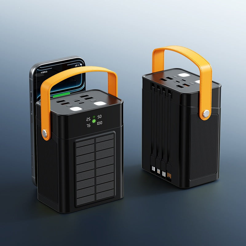 Bærbar powerbank med smart skjerm Skanto