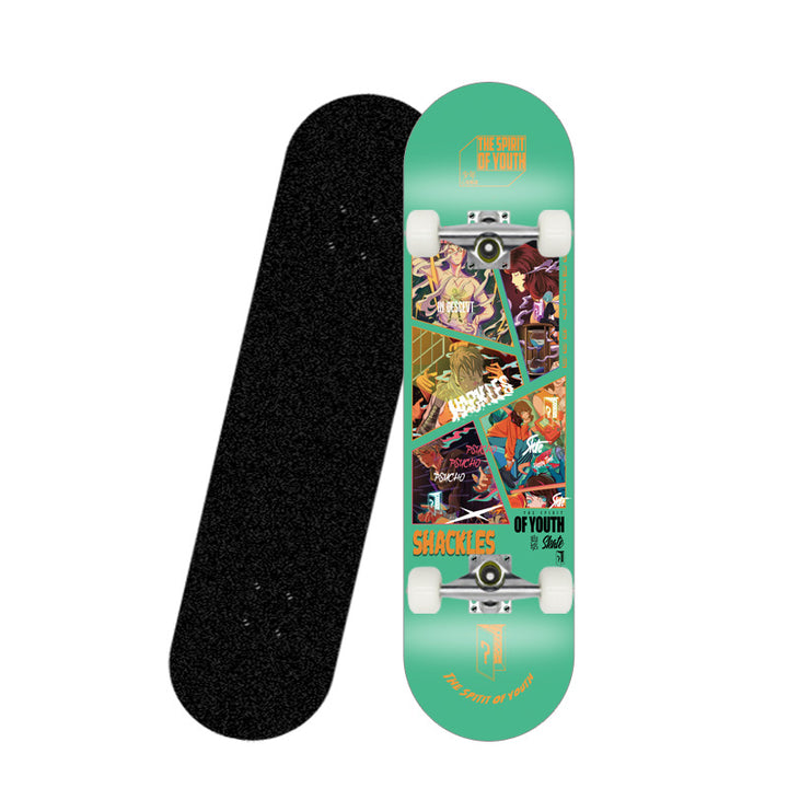 Dekorativ Skateboard Deck Skanto