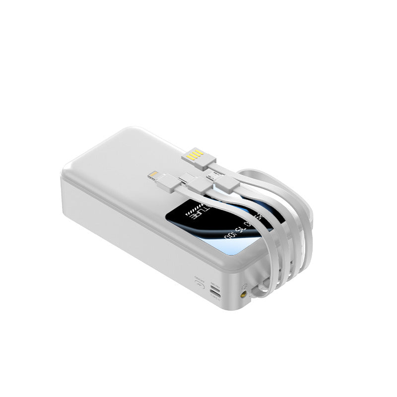 Bærbar Powerbank med intelligent energivisning og flere USB-tilkoblinger Skanto