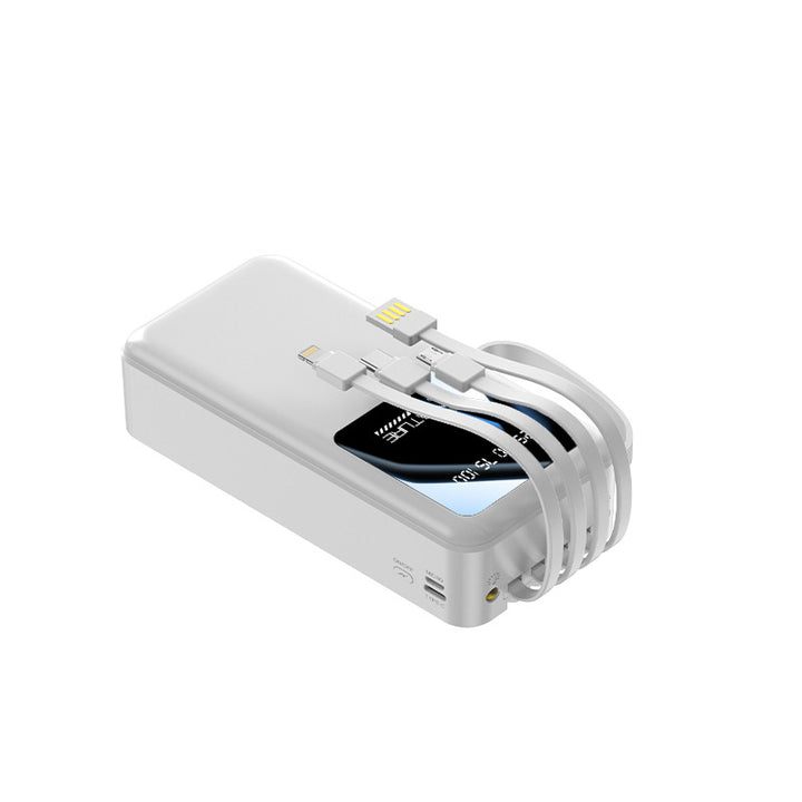 Bærbar Powerbank med intelligent energivisning og flere USB-tilkoblinger Skanto