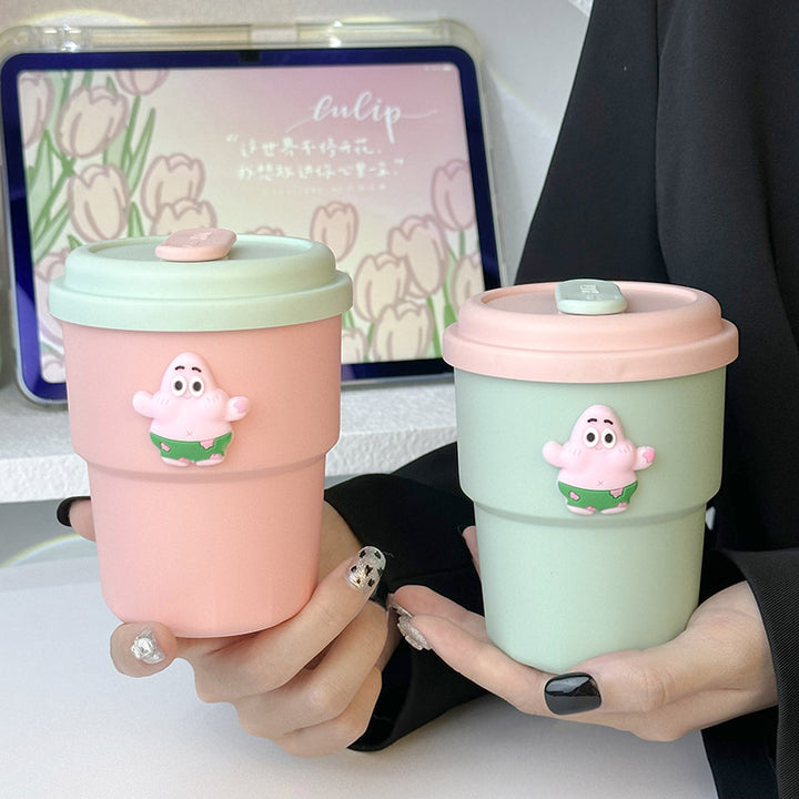 Damen Lustiger Mehrweg-Kaffeebecher Skanto