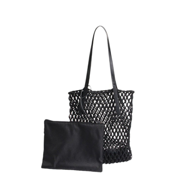 Håndlaget Makramé Tote Bag Skanto