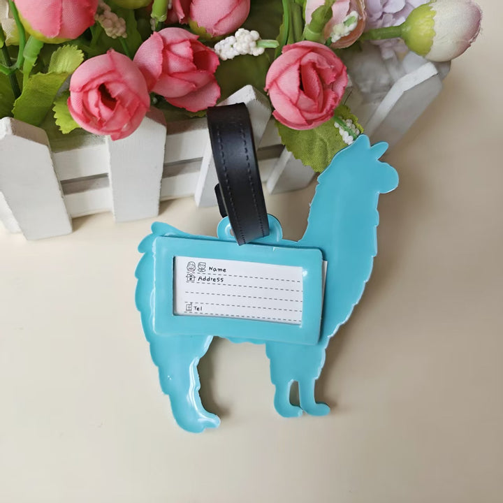 Unisex Cartoon Dog Luggage Tag Skanto