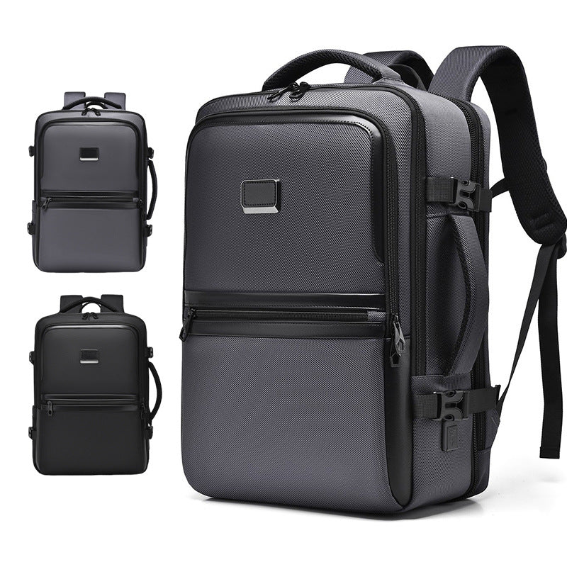 Elegante laptopryggsekk med vannavvisende materiale og innovativt romsystem Skanto