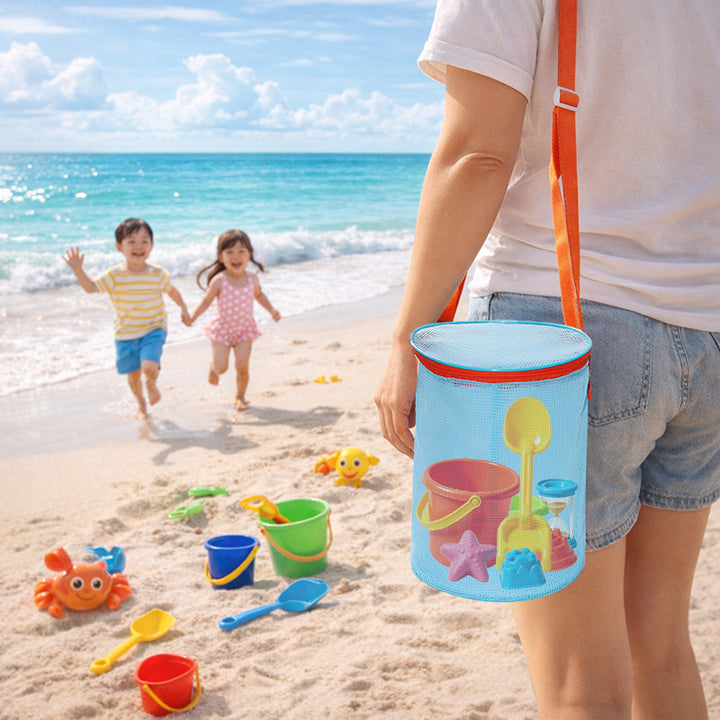 Multifunksjonell strandleketøypose Skanto