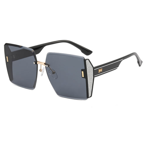 Dame Oversized Glamour Solbrille Skanto