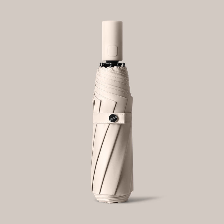 Dame Automatisk sammenleggbare paraply med ergonomisk design og vindresistent teknologi Skanto