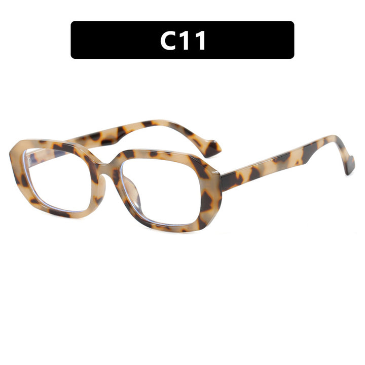 Dame moteriktig solbrille med elegant geometrisk design Skanto