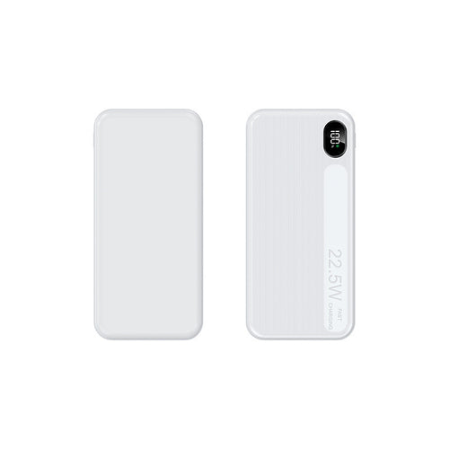 Bærbar powerbank med hurtigladingsfunksjon og digitalt display Skanto