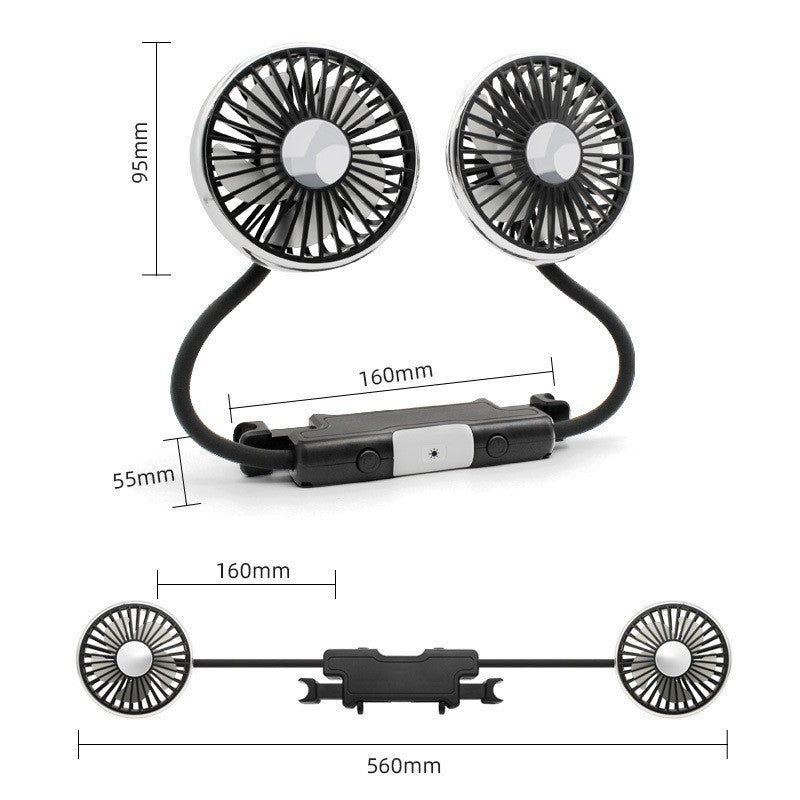 Unisex Dual-Function Oppladbar Klipsvifte Skanto