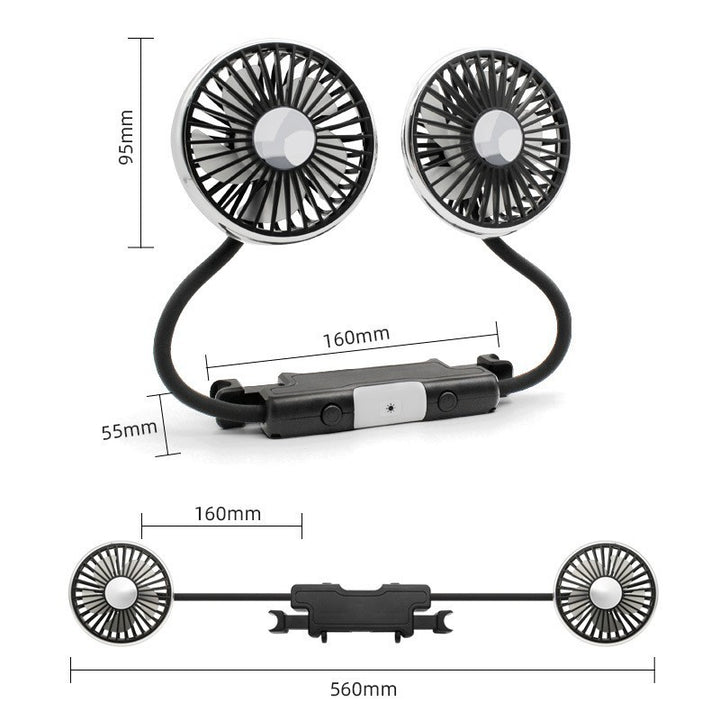 Unisex Dual-Function Oppladbar Klipsvifte Skanto