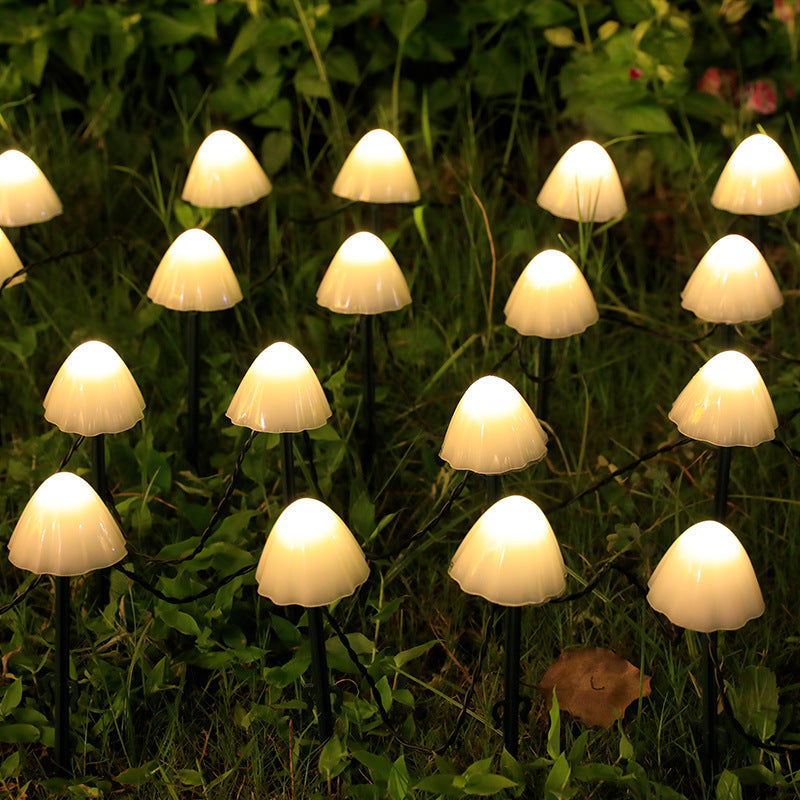 Crescent Moon Solarbelysning Hagespyd med Teksturert Akryl Diffusor og Varm Hvit LED Skanto